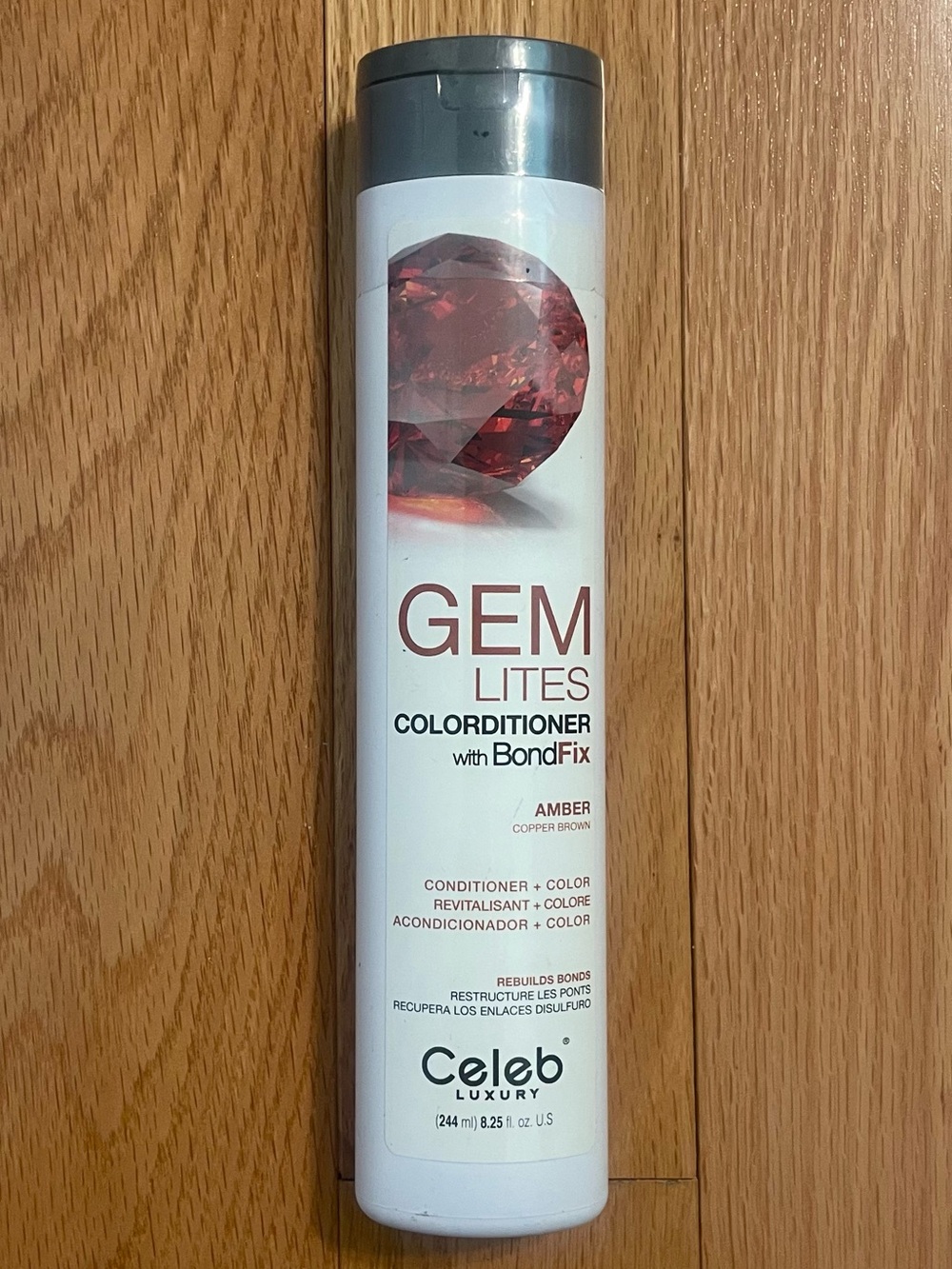 GEM LITES ColorDitioner Amberi Copper Brown Conditioner